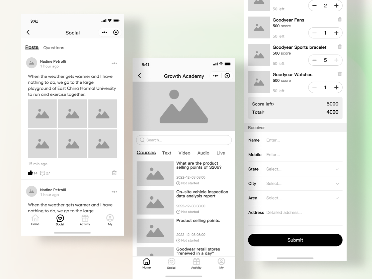 Goodyear — conception