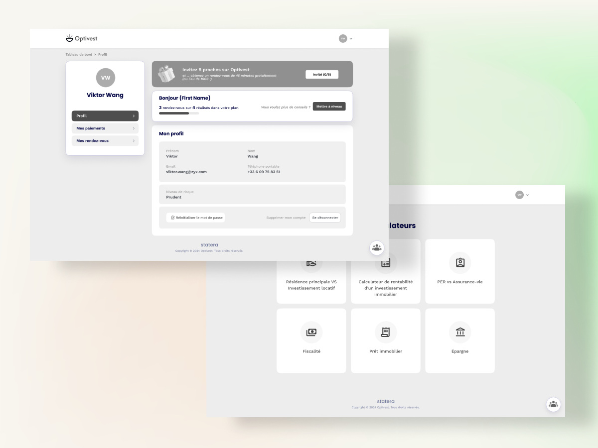 Optivest — conception