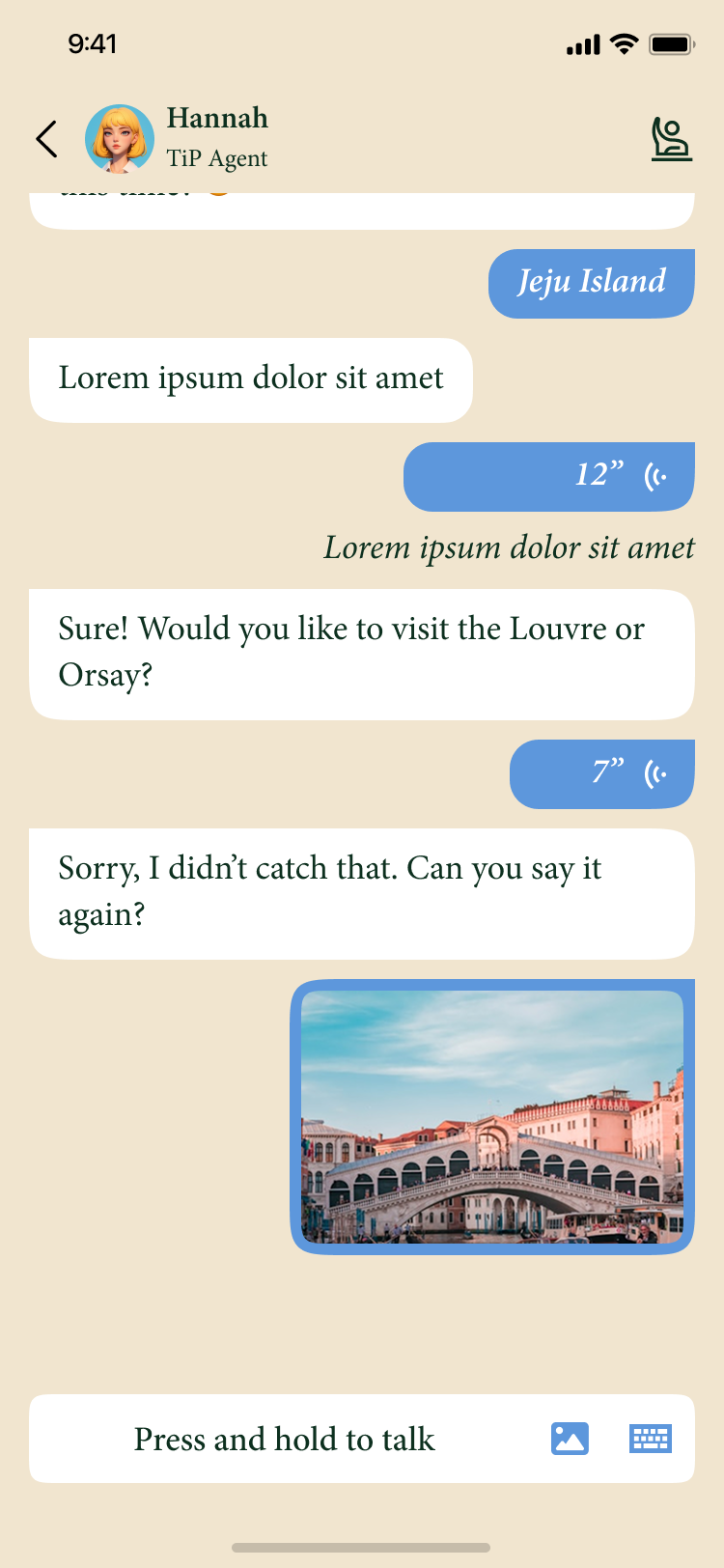 TiP — assistant conversationnel
